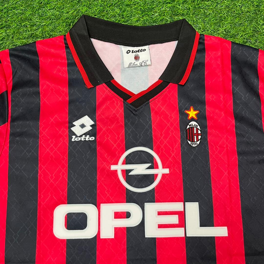 Zvonimir Boban AC Milan 1994/1995 Retro Football Jersey