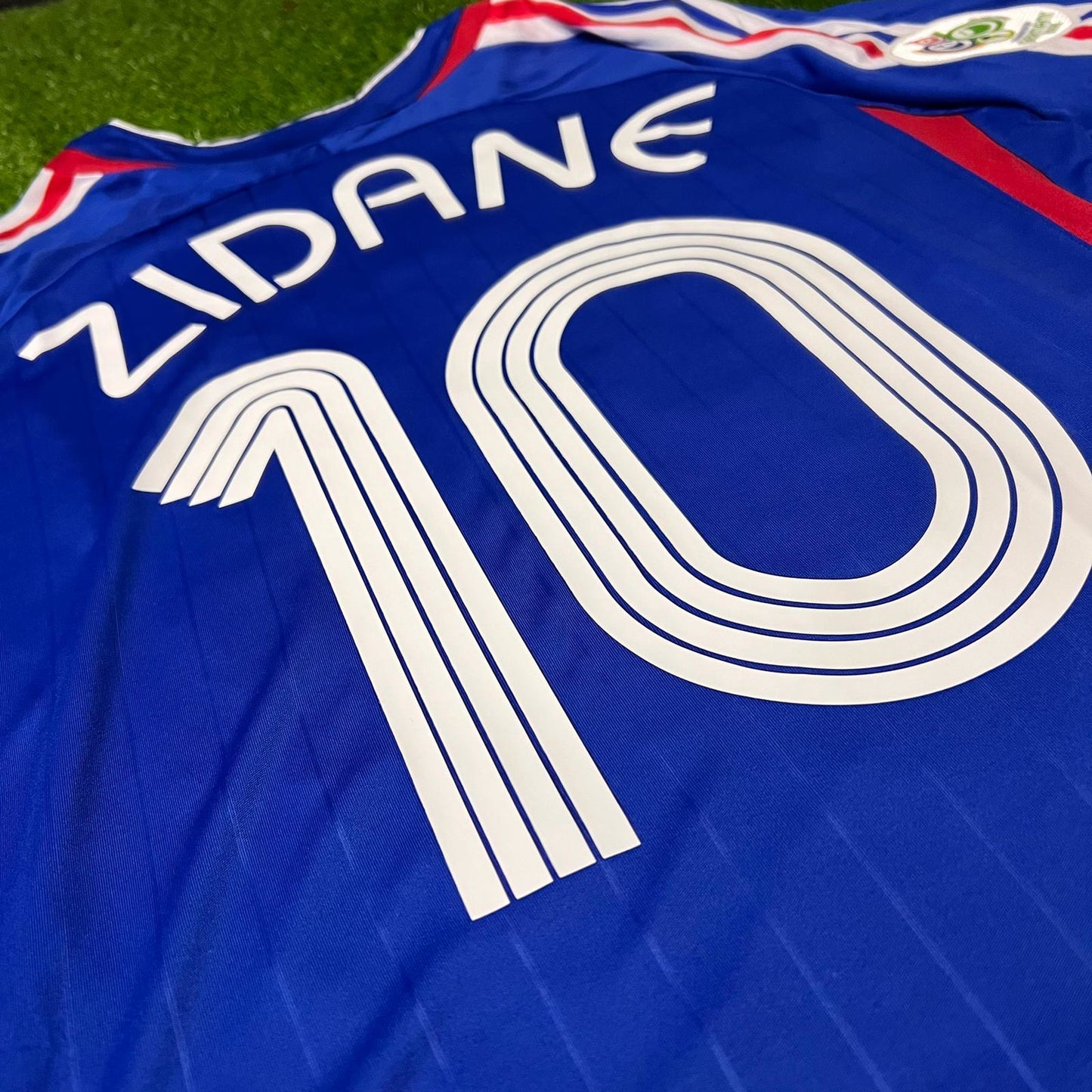 Zinedine Zidane France 2006 World Cup Blue Retro Kit – | Trikot | Maillot Soccer Shirt