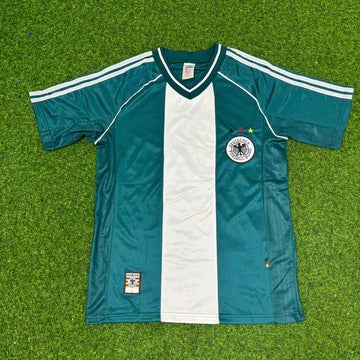 Deutschland 1998 Saison Auswärts Germany Retro Fußballtrikot