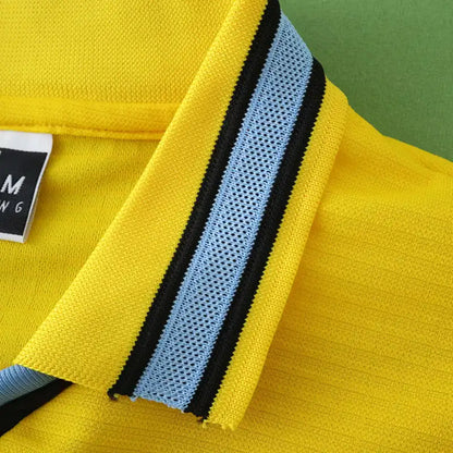 Lazio 98/99 Saison Auswärts Gelb Retro Trikot Fußballtrikot