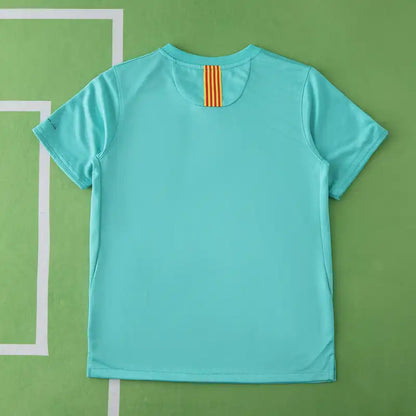 FC Barcelona 2010/11 Away Retro Kids Kit Jersey KinderTrikot Maillot Enfant Soccer Shirt