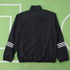 Real MAdrid  2025-26 Season Black Football Windbreaker Windjacke