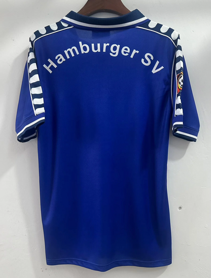 Hamburger SV Retro Heimtrikot 2000-2001 Rot Fußball Trikot HSV Retro