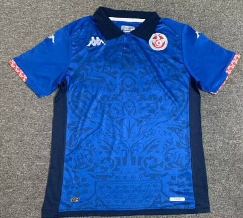 Tunisia Blue Football jersey