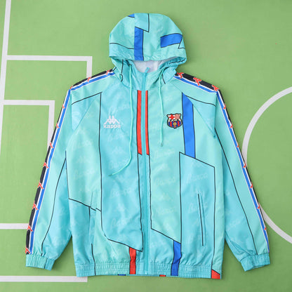 Barcelona Retro 1996-97 Both Sides Windbreaker