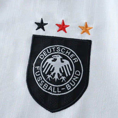 Germany Deutschland 1996 Home Retro Kids Kit Jersey KinderTrikot Maillot Enfant Soccer Shirt