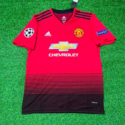Nemanja Matić #31 Manchester United 2018/2019 Season Home Red Retro Football Jersey