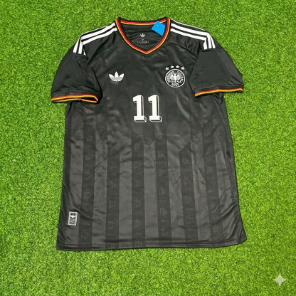 Miroslav Klose 11# Germany Black Retro Vintage Football Jersey