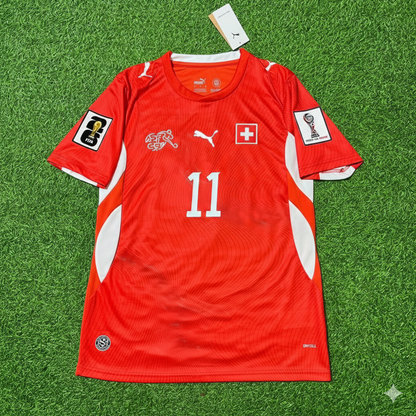 Dan Ndoye 17- Switzerland 2026 World Cup Kit Jersey Trikot Maillot