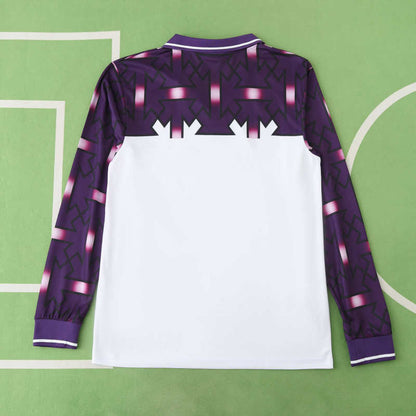Fiorentina 1992/1993 Away Long Sleeve Retro Football Jersey Trikot Maillot