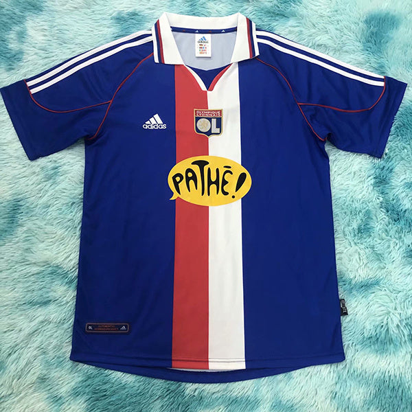 Olympic Lyon Retro 00-01 Maillot football Jersey