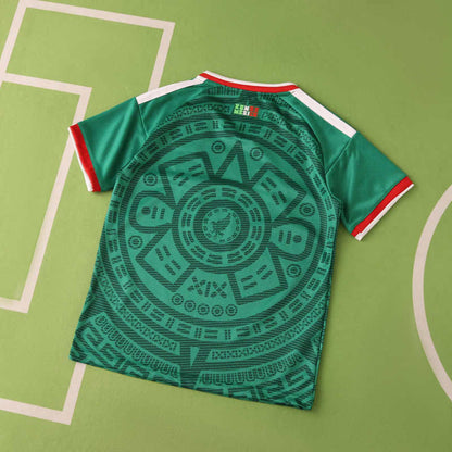 Mexico 2026 World Cup Home Kids Jersey Trikot Maillot