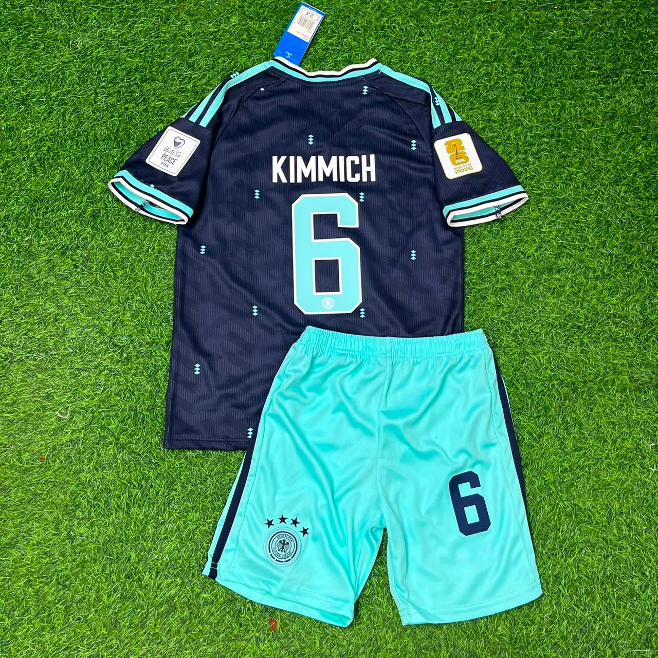 Joshua Kimmich 6- Germany 2026 World Cup Kids  Football Jersey Kit