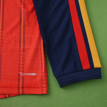 Spain 2026 World Cup Home Long Sleeve Jersey Trikot Maillot