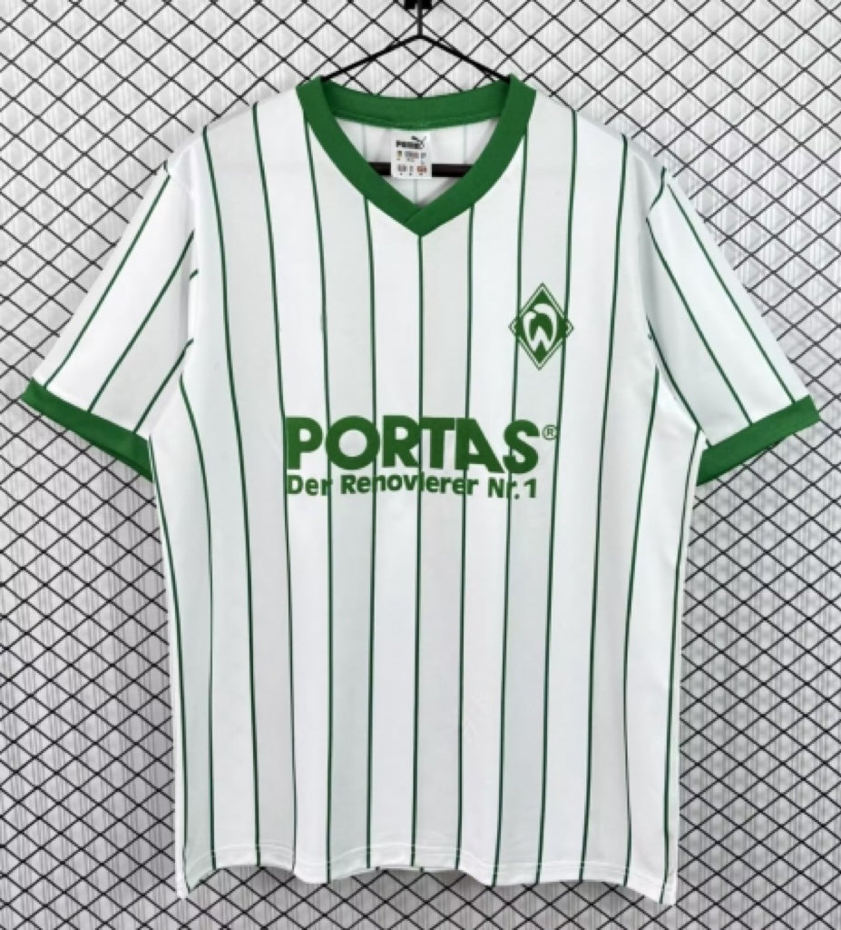 Werder Bremen 1987/1988 Heim Retro Fußballtrikot