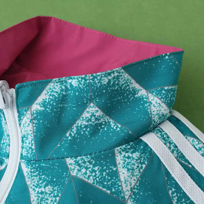 Germany Deutschland Double Sides Windbreaker - Reversible Jacket Green