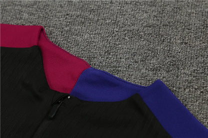 Barcelona Tracksuit Black Training Top Pack
