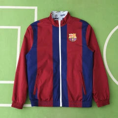 Barcelona  New Season Both Sides Football Windbreaker Windjacke
