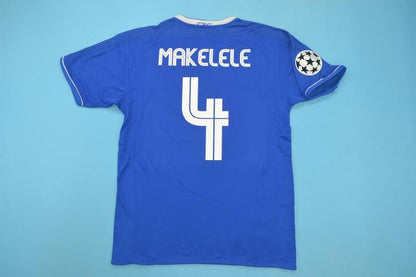 Claude Makelele Chelsea 2003 2005 Season Home Navy Blue Retro Jersey Trikot Soccer Shirt
