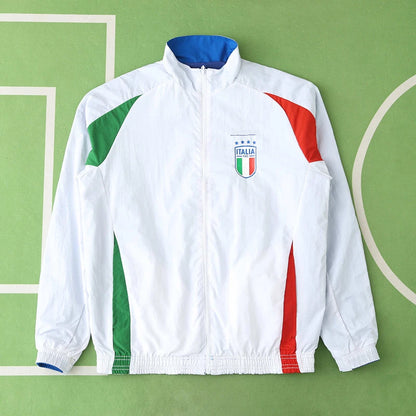Italy  New Season Both Sides Football Windbreaker Windjacke