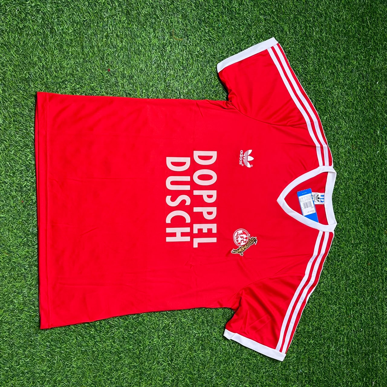 1. FC Köln 1984-85 Retro Auswärtstrikot Rot Fußball Trikot