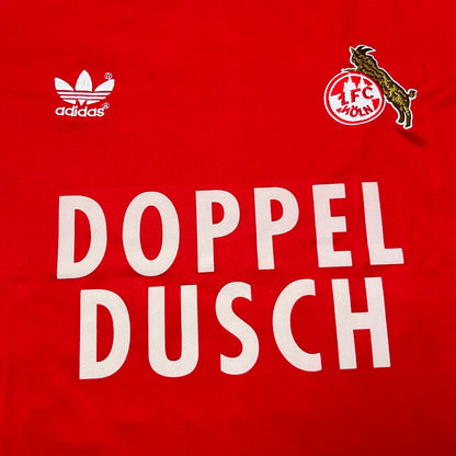 1. FC Köln 1984-85 Retro Auswärtstrikot Rot Fußball Trikot