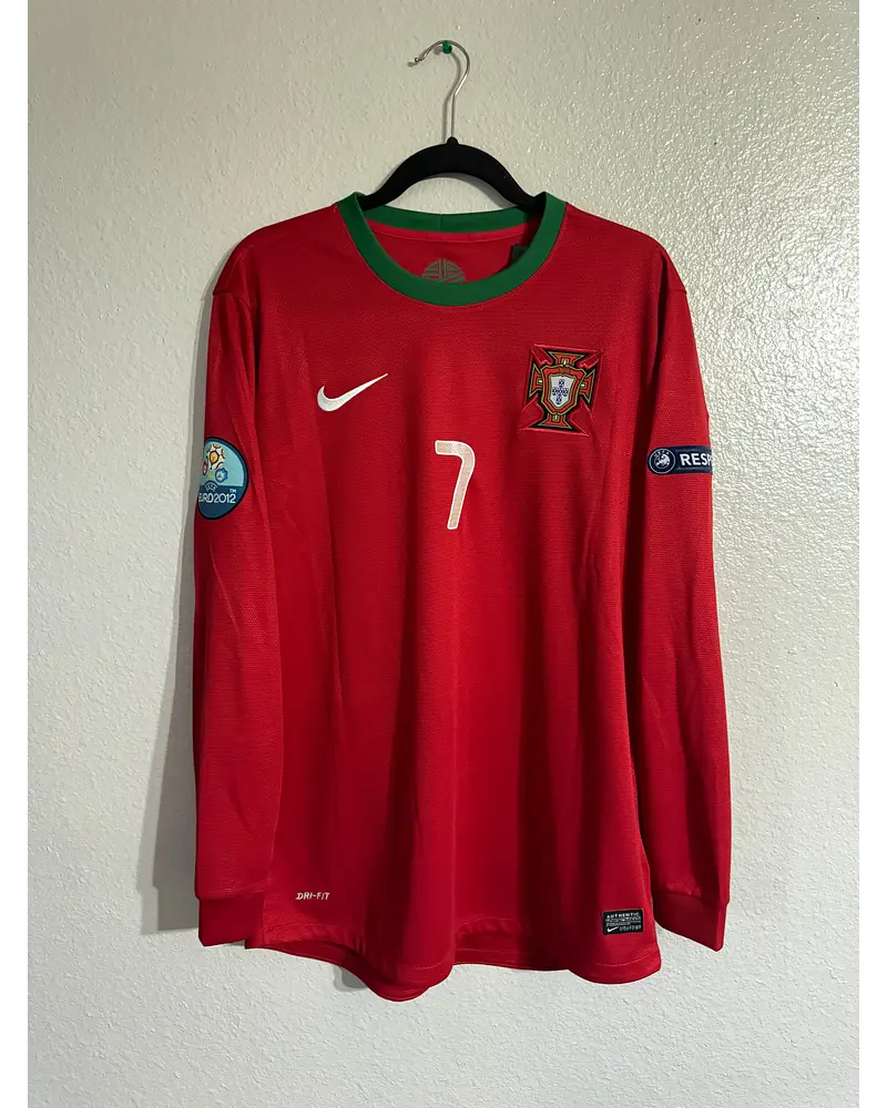 Cristiano Ronaldo Portugal EURO 2012 Retro Jersey Trikot Maglia