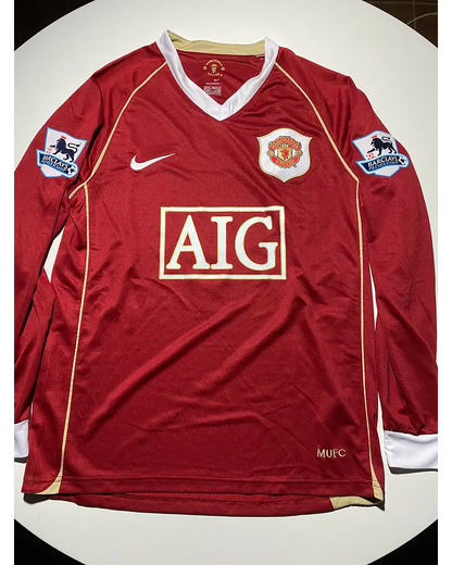 Cristiano Ronaldo Manchester United 2007 Red Jersey Trikot