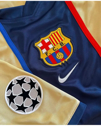 Xavi Hernandez 6 Barcelona 2001 2002 Season Retro Jersey Maillot Trikot Maglia Soccer Shirt