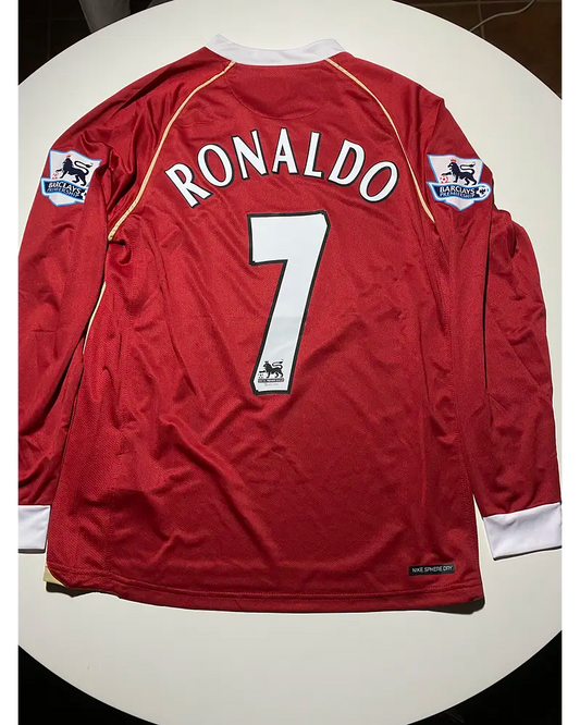 Cristiano Ronaldo Manchester United 2007 Red Jersey Trikot