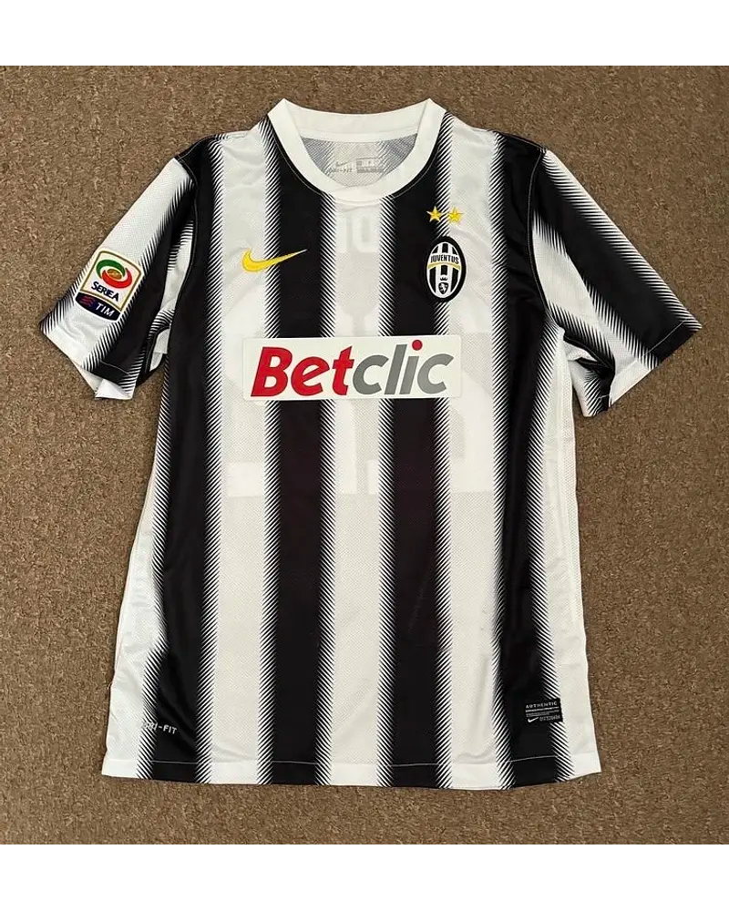 Artur Vidal Juventus Domicile 2011 2012 Saison Maillot Rétro Trikot
