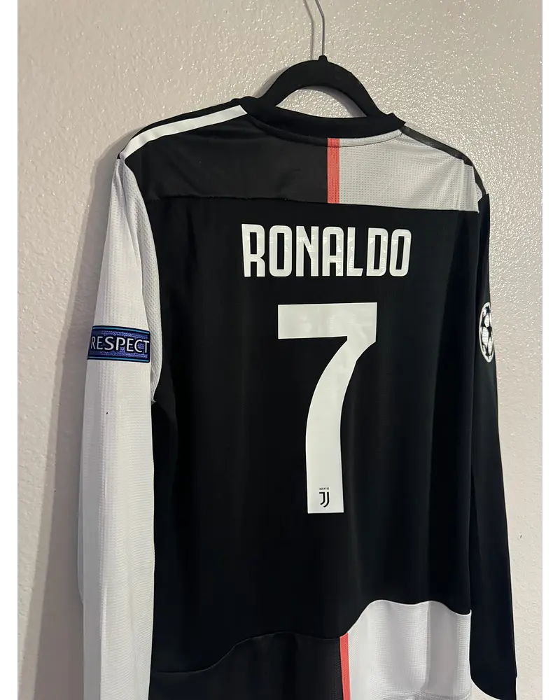 Cristiano Ronaldo Juventus Long Sleeve 2019 2020 Retro Jersey Trikot Jersey Culture