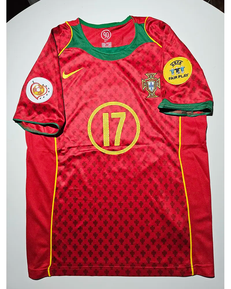 Cristiano Ronaldo Portugal EURO 2004 Retro Jersey Trikot