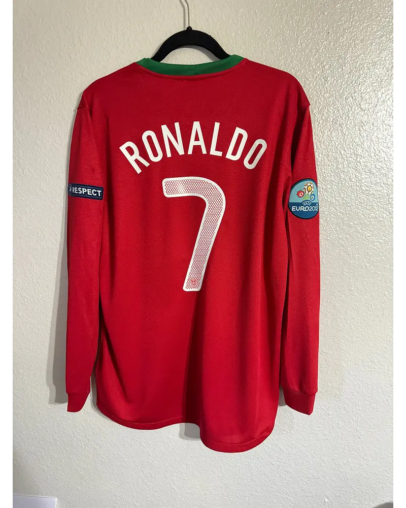 Cristiano Ronaldo Portugal EURO 2012 Retro Jersey Trikot Maglia