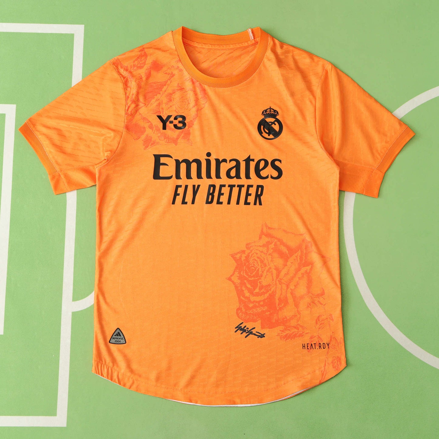 Orangefarbenes Special Edition-Trikot von Real Madrid