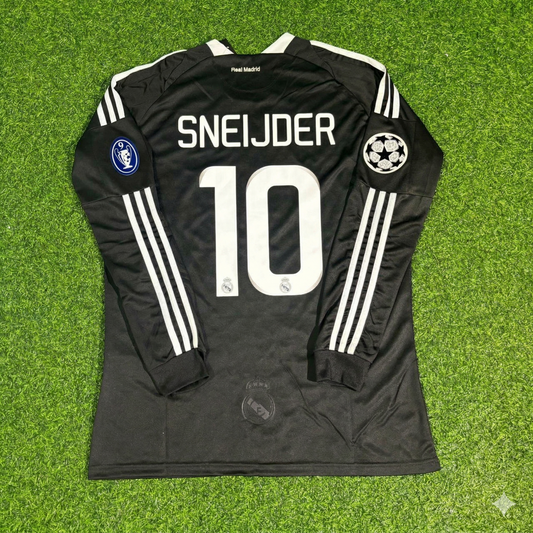 Wesley Sneijder #10 Real Madrid 2009 Away Retro Jersey