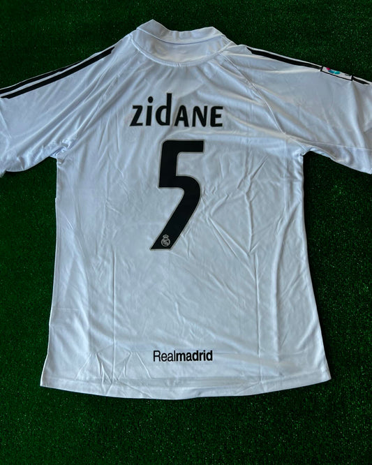 05/06 Zidane Real Madrid Retro Jersey Maillot Knitwear Maglia