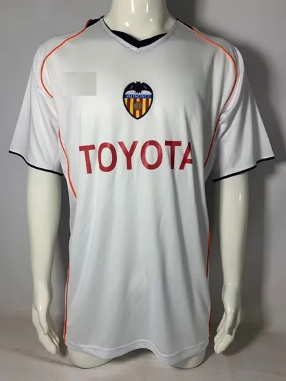Valencia CF 2004 2005 Black Retro Jersey Camiseta Soccer Shirt