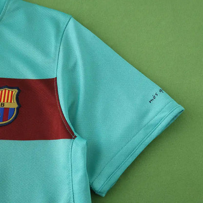 FC Barcelona 2010/11 Away Retro Kids Kit Jersey KinderTrikot Maillot Enfant Soccer Shirt