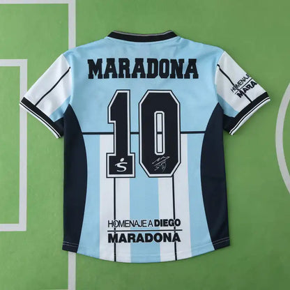 Diego Armando Maradona Kids Kit Jersey KinderTrikot Maillot Enfant Soccer Shirt
