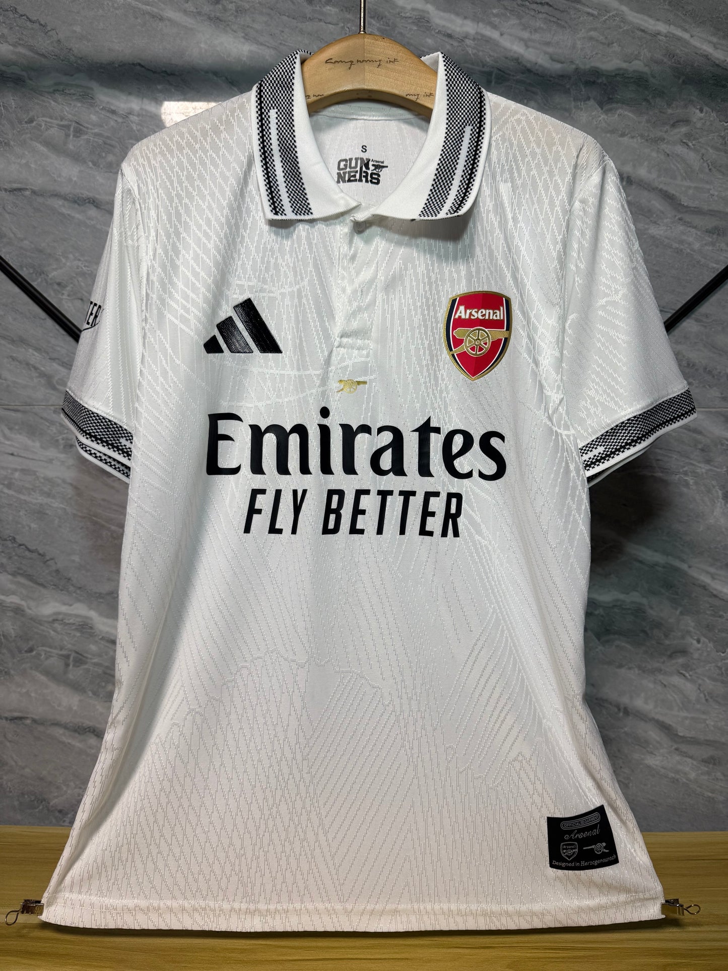 Arsenal Neues Polo-Neck Polokragen-T-Shirt