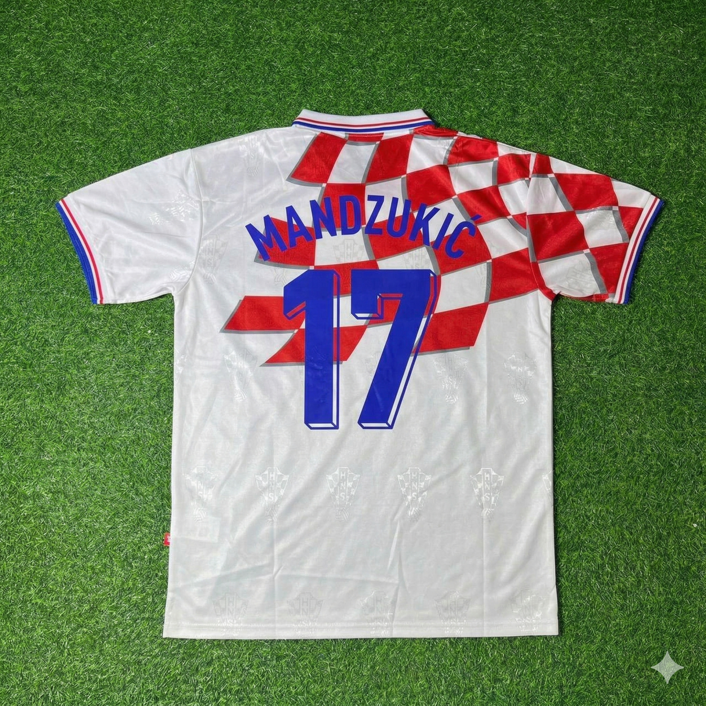 Mario Mandzukic Croatia Retro Football Jersey Kit