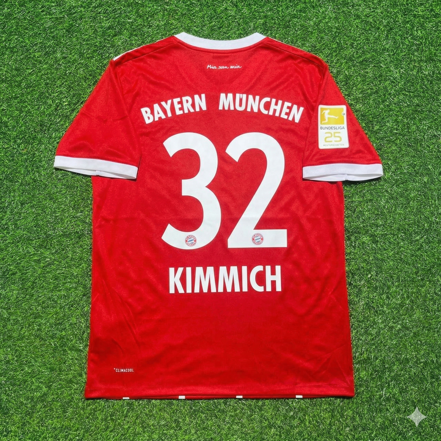Joshua Kimmich Bayern Munich 2017-2018 Retro Home Jersey