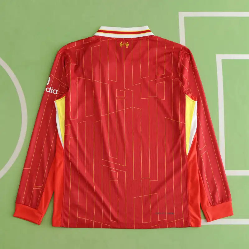 Liverpool 2024-2025 Home Long Sleeve Retro Jersey Trikot