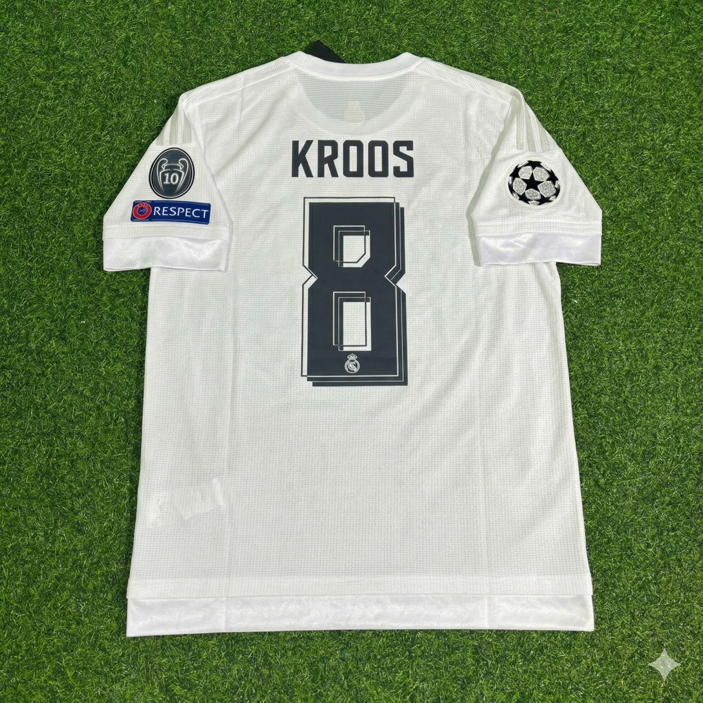 Toni Kroos Real Madrid 2016 Champions League Final Football Jersey Kit