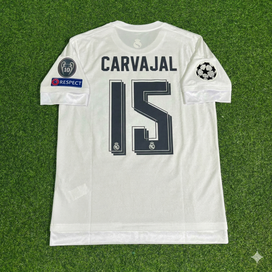 Daniel Carvajal Real Madrid 2016 Champions League Final Football Jersey Kit