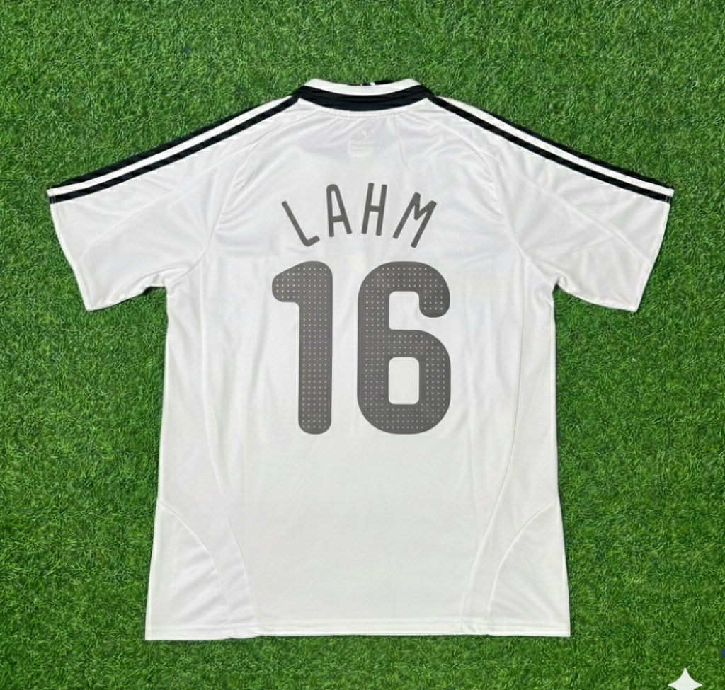 Philipp Lahm Germany EURO 2008 Retro Football Jersey Kit