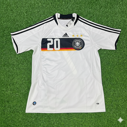 Lukas Podolski Germany EURO 2008 Retro Football Jersey Kit