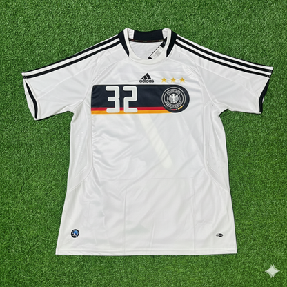Maillot de football rétro de Mario Gomez (Allemagne) pour l'Euro 2008
