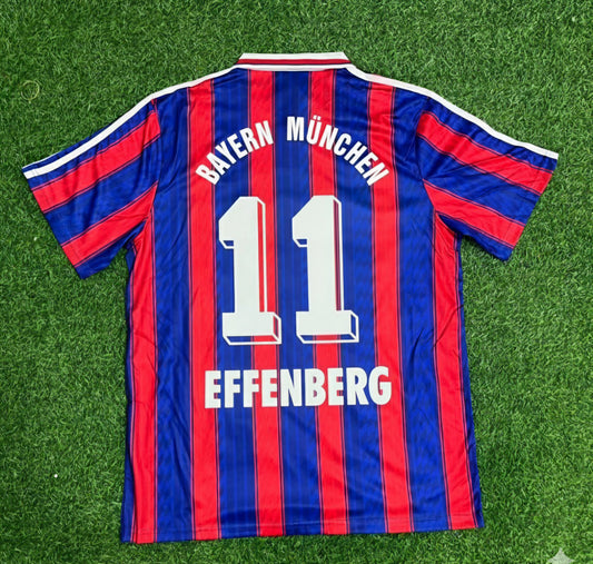 Stefan Effenberg Bayern Munich Retro Football Jersey Kit